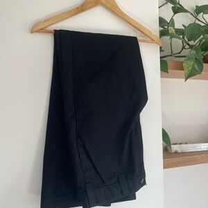 EUC Men's carhart Black Pants 32x34 blended twill